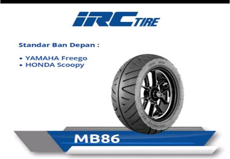 IRC 100/90 Ring 12 Tubelles Scoopy Freego Ban Depan