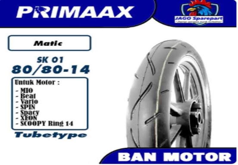 PRIMAAX SK01 80/80 RING 14 MATIC TUBETYPE